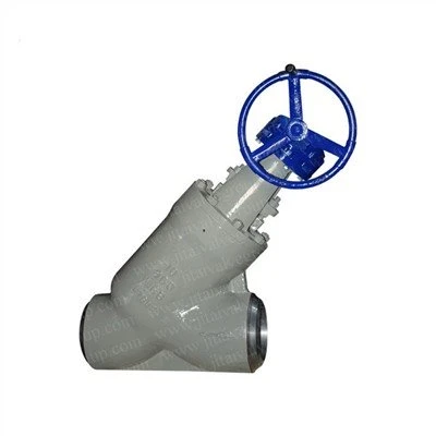 Butt Weld Y รูปแบบ Globe Valves